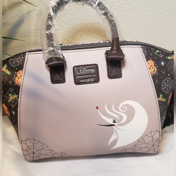 The Nightmare Before Christmas Jack Presents Satchel Loungefly Bag - Picture 2 of 4